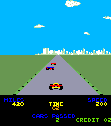 Driving Force (Pac-Man conversion) Screenshot 1